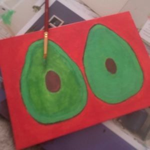 Avocado Painting